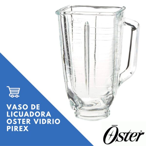 Vaso de licuadora Oster vidrio pirex